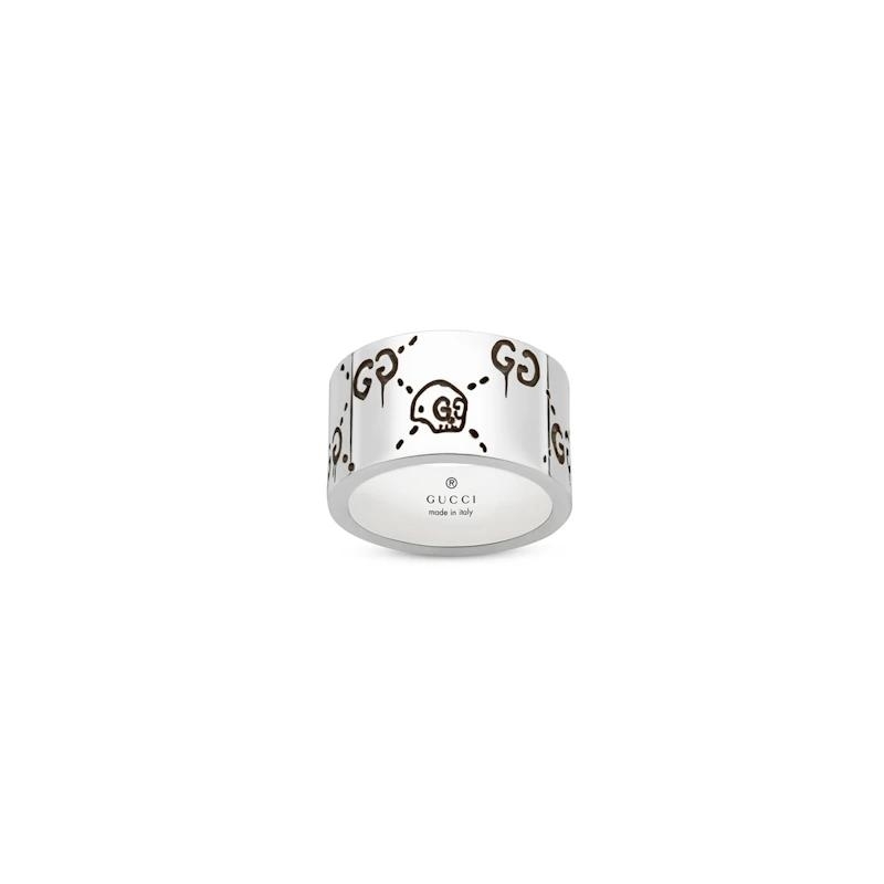 Gucci Gucci Ghost Anello argento YBC455319001020