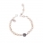 Bracelet with perls