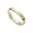 Confort Wedding Ring Marli in white gold Biancoreale®