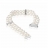 White gold bracelet with pearls and diamonds