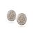Earrings in rose gold, white gold and diamonds